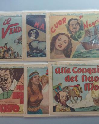 44 ALBI dell'INTREPIDO dal N.101 al N.150 1948