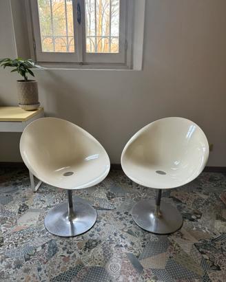 Coppia sedie Ero s Eros Kartell originali