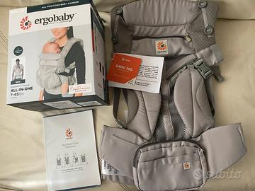 Marsupio Ergobaby omni 360 grigio