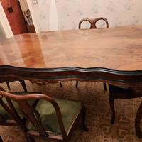 tavolo sala stile Chippendale