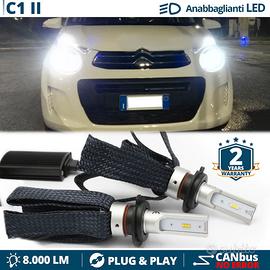 Lampade LED H7 per Citroen C1 ANABBAGLIANTI 6500K