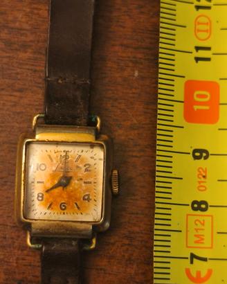 Orologio vintage placcato oro