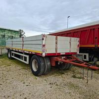 Rimorchio Cardi 2 assi con sponde