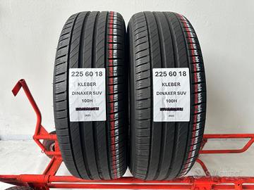 2 gomme 225 60 18 KLEBER