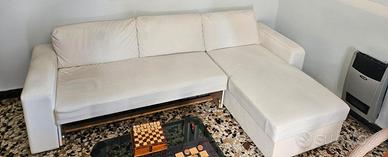 Divano angolare con chaise longue