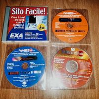 4 CD-ROM software progettazione siti web