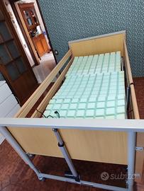 Set ausili per anziani: letto + poltrona + sedia