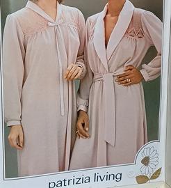 Camicia da notte e Vestaglia 100% Lana