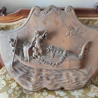 scultura quadro bassorilievo in legno