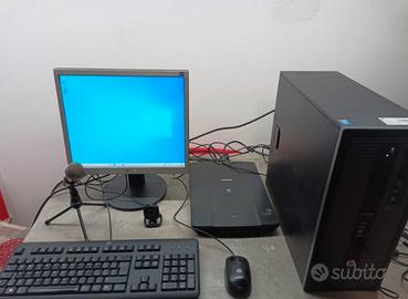 PC intel i5 postazione completa
