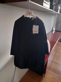 Vestito bambina il Gufo Nuovo - Blu