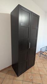 armadio pax ikea nero
