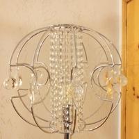 Lampada piantana effetto swarovski