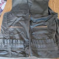 Gilet da caccia con cartuccere taglia XXL