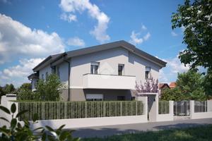 VILLA A SCHIERA CENTRALE A CARPI