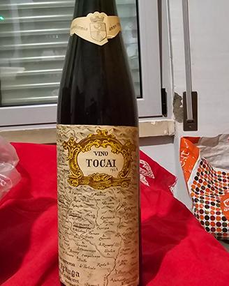 Vino da collezione Tocai 1968 cant. L. Fellunga