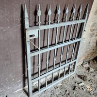 Cancello pedonale in ferro zincato