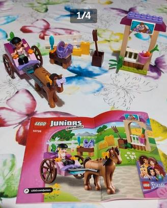 Lego junior bambina a cavallo