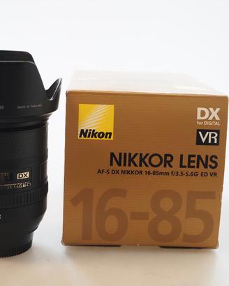 NIKON AF-S 16-85 ED VR