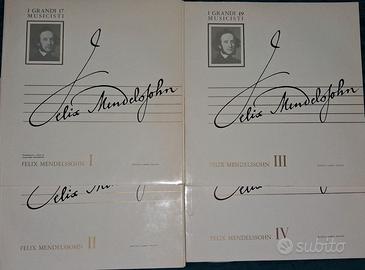 Vinili LP “I Grandi Musicisti-v.17..20 Mendelssohn