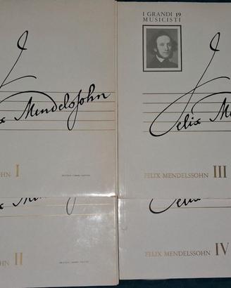 Vinili LP “I Grandi Musicisti-v.17..20 Mendelssohn