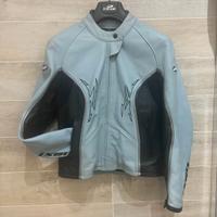 GIACCA DA DONNA X MOTO IN PELLE FIRMATA IXON