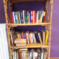 Libreria di vero bamboo 4 ripiani perfetta 150 cm