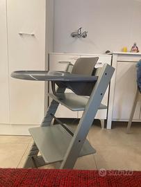 Sedia Stokke + accessori e sdraietta