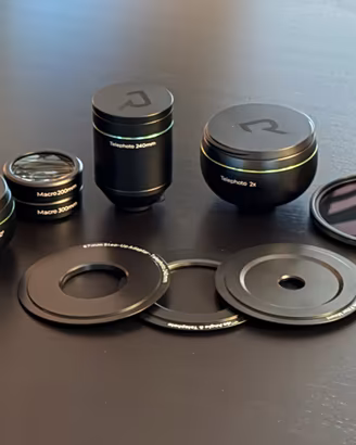 Reeflex lenti professionali per iPhone/Android