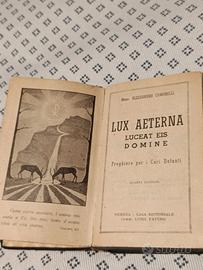 Lux  Aeterna- Libretto di preghiere per i defunti 