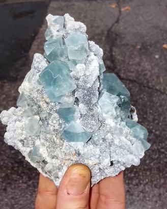 Fluorite blu, Cina 