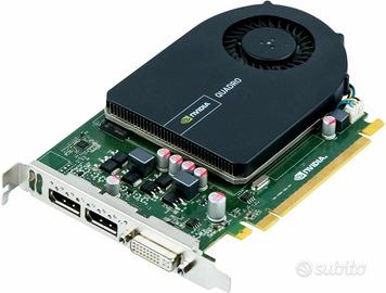 scheda video professionale  NVIDIA Quadro 2000 1GB