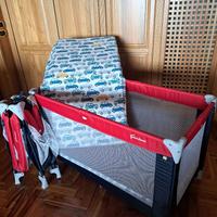 Lettini pieghevoli bambini Giordani+materass.extra