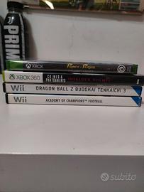 Lotto Videogiochi Wii e Xbox