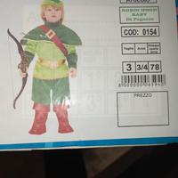 Vestito carnevale Robbin Hood come nuovo