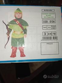 Vestito carnevale Robbin Hood come nuovo
