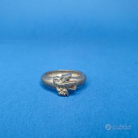 ANELLO "PIETRO FERRANTE" FEDINA CON COLIBRI'