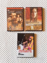 Set 3 DVD Conflitto di interessi Red Dust 