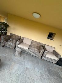 Set divano da giardino