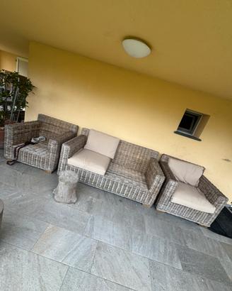 Set divano da giardino