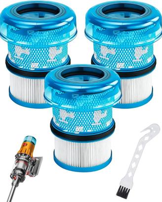 3 filtri HEPA ricambio per Dyson V16 Piston Animal