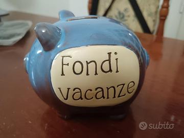 Salvadanaio in ceramica