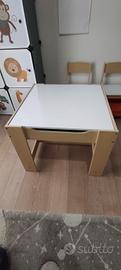 tavolino bambino con sedie