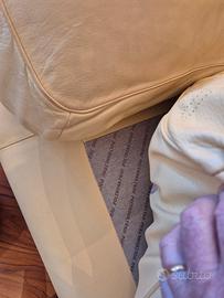 Divano in pelle FRAU