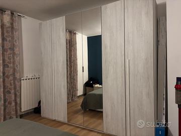 Armadio+comò+2 comodini