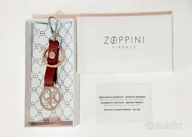 Portachiavi Zoppini Firenze in pelle e metallo uni