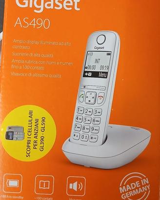 Telefono portatile cordless Gigaset AS490