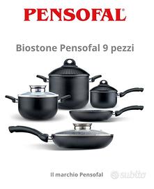 Batteria 9 pezzi Pensofal Biostone