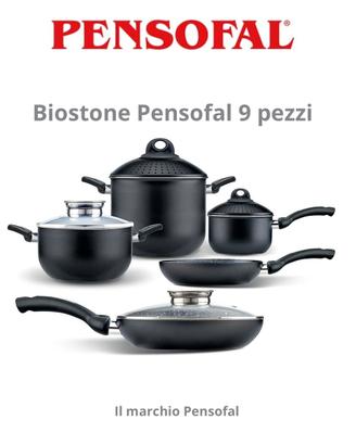 Batteria 9 pezzi Pensofal Biostone
