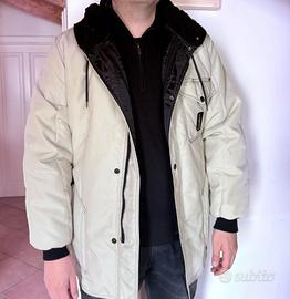Refrigue Uomo Taglia L – Panna – Parka Caldissimo